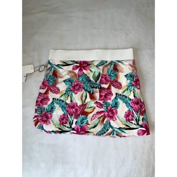 Stella Parker Sport Pull-On Skort Size XS Pink Floral UPF 50+ - Picture 5 of 5
